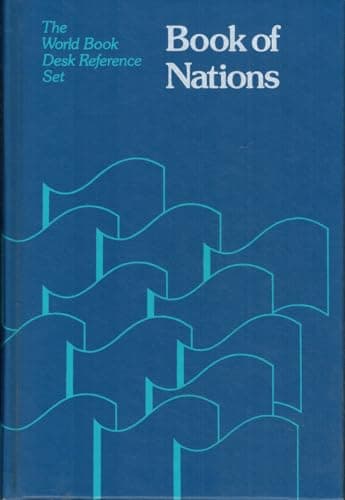 Book cover for Book of nations (The World book desk reference set) by World Book Inc; Zeleny, Robert O. (editor-in-chief)