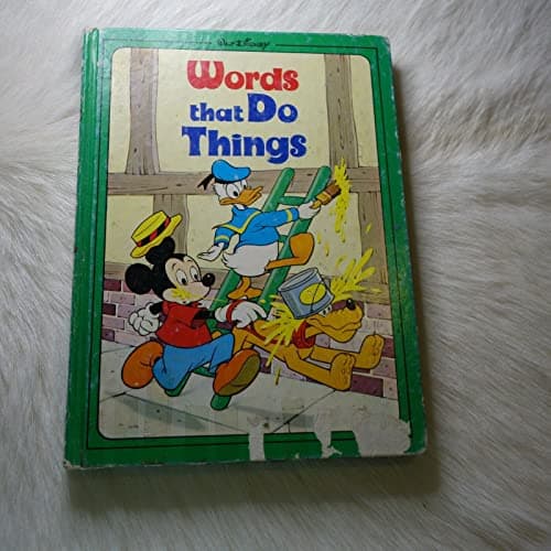 Book cover for Walt Disney's Words that Name Things by Walt Disney Productions