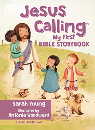 Book cover for Jesus Calling My First Bible Storybook by Young, Sarah