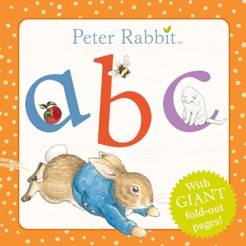 Book cover for Peter Rabbit A B C by Potter, Beatrix