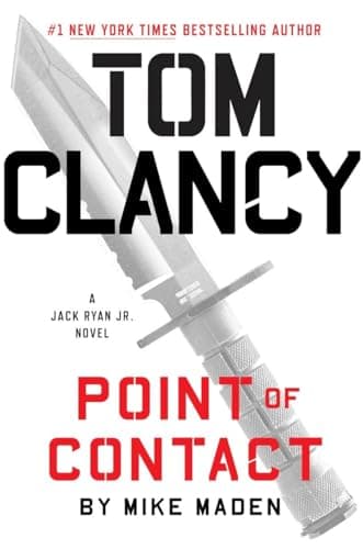 Book cover for Tom Clancy Point of Contact (A Jack Ryan Jr. Novel) by Maden, Mike