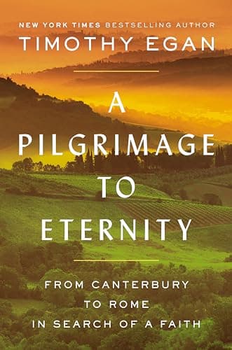 Book cover for A Pilgrimage to Eternity: From Canterbury to Rome in Search of a Faith by Egan, Timothy