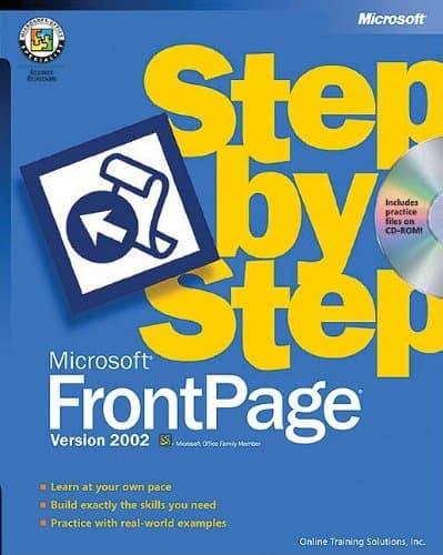 Book cover for Microsoft® FrontPage® Version 2002 Step by Step (Cpg Step by Step) by Online Training Solutions Inc.