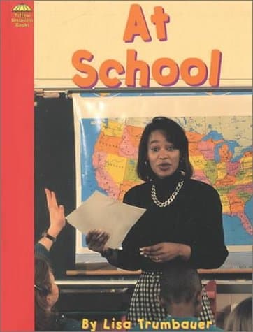 Book cover for At School (Yellow Umbrella Books) by Trumbauer, Lisa