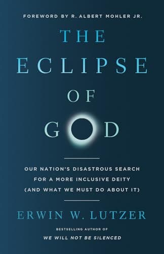 Book cover for The Eclipse of God: Our Nation's Disastrous Search for a More Inclusive Deity (and What We Must Do About It) by Lutzer, Erwin W.
