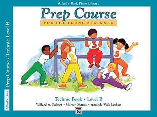 Book cover for Alfred's Basic Piano Prep Course Technic, Bk B: For the Young Beginner (Alfred's Basic Piano Library, Bk B) by Palmer, Willard A.