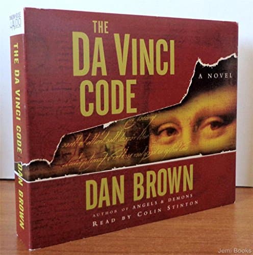 Book cover for The Da Vinci Code by Dan Brown
