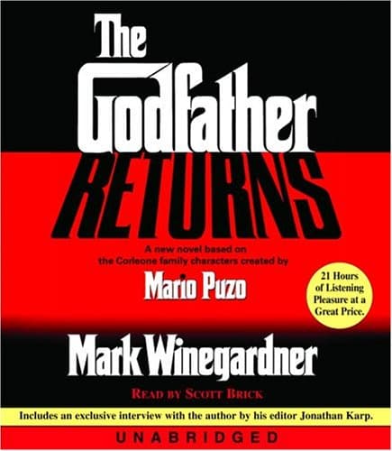 Book cover for The Godfather Returns: The Saga of the Family Corleone by Winegardner, Mark