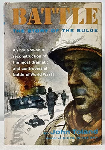 Book cover for Battle: the Story of the Bulge by TOLAND JOHN