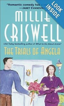 Book cover for The Trials of Angela by Millie Criswell