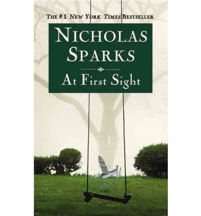 Book cover for At First Sight (Large Print) by Nicholas Sparks