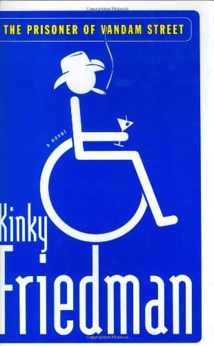 Book cover for The Prisoner of Vandam Street: A Novel by Friedman, Kinky