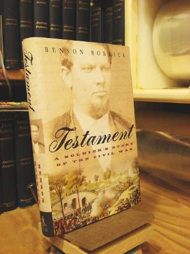 Book cover for Testament: A Soldier's Story of the Civil War by Bobrick, Benson