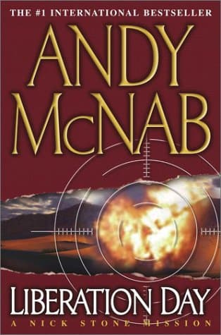 Book cover for Liberation Day: A Nick Stone Mission by McNab, Andy