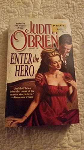 Book cover for Enter the Hero by O'Brien, Judith