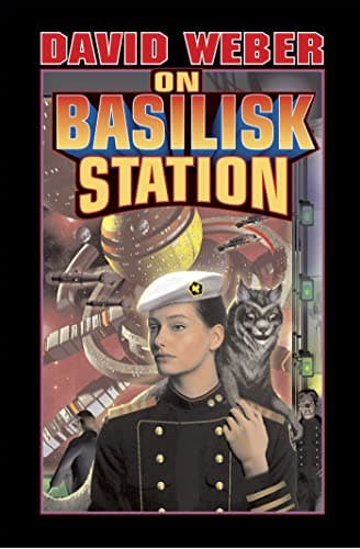 Book cover for On Basilisk Station (Honor Harrington) by Weber, David