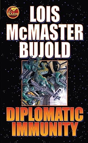 Book cover for Diplomatic Immunity (Miles Vorkosigan Adventures) by Bujold, Lois McMaster