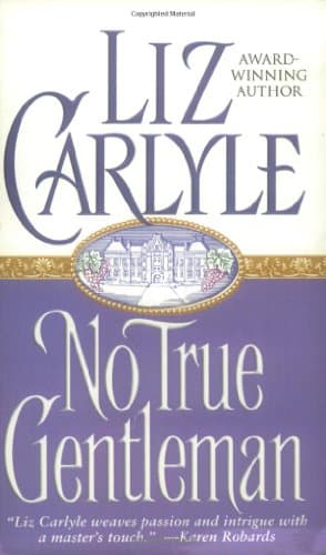 Book cover for No True Gentleman by Carlyle, Liz