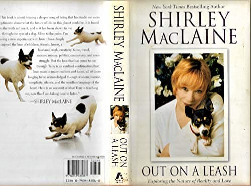 Book cover for Out on a Leash: Exploring the Nature of Reality and Love by MacLaine, Shirley