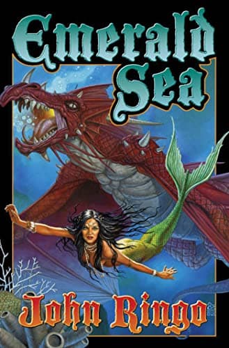Book cover for Emerald Sea (Council Wars) by Ringo, John