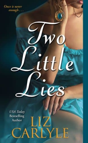Book cover for Two Little Lies by Carlyle, Liz