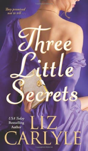 Book cover for Three Little Secrets by Carlyle, Liz