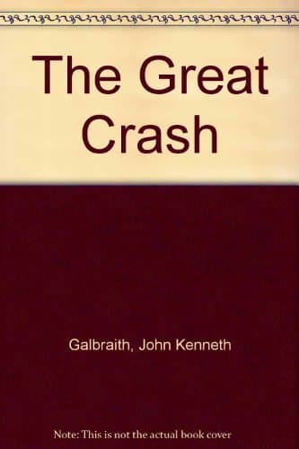 Book cover for The Great Crash by Galbraith, John Kenneth