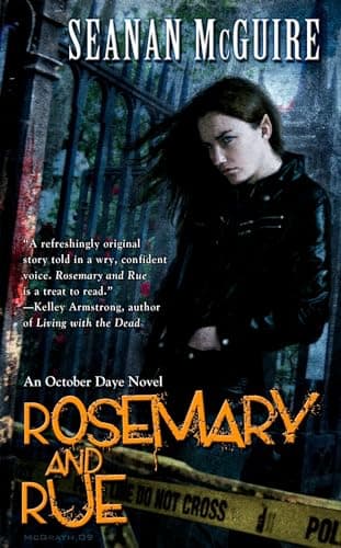 Book cover for Rosemary and Rue (October Daye) by McGuire, Seanan
