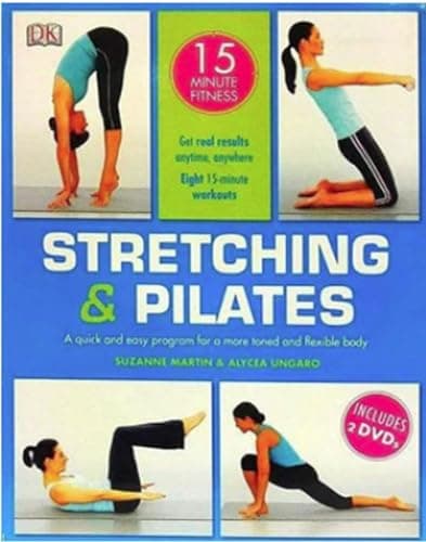 Book cover for Stretching & Pilates by Suzanne Martin & Alycea Ungaro