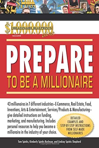 Book cover for Prepare to be a Millionaire by Spinks, Tom