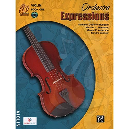 Book cover for Orchestra Expressions, Book One Student Edition: Violin, Book & Online Audio by Brungard, Kathleen DeBerry