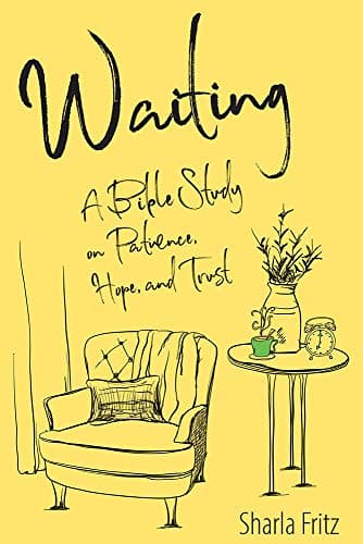 Book cover for Waiting: A Bible Study on Patience, Hope, and Trust by Fritz, Sharla