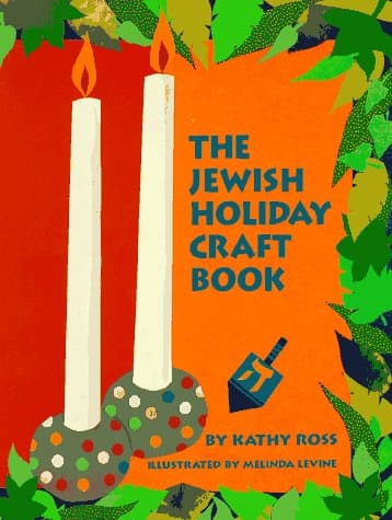 Book cover for The Jewish Holiday Craft Book by Ross, Kathy