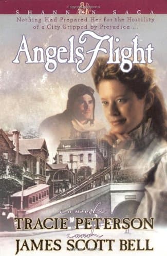 Book cover for Angels Flight (Shannon Saga, Book 2) by Tracie Peterson