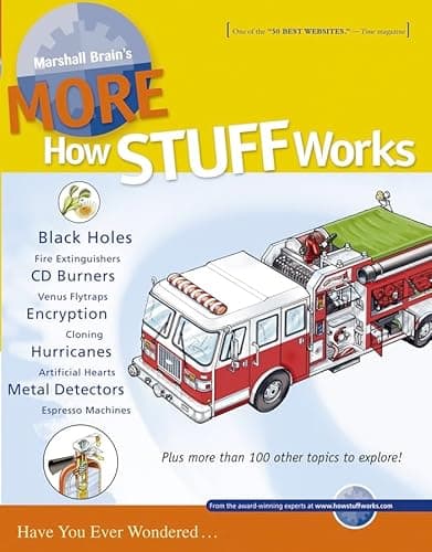 Book cover for Marshall Brain's MORE How STUFF Works by Brain, Marshall