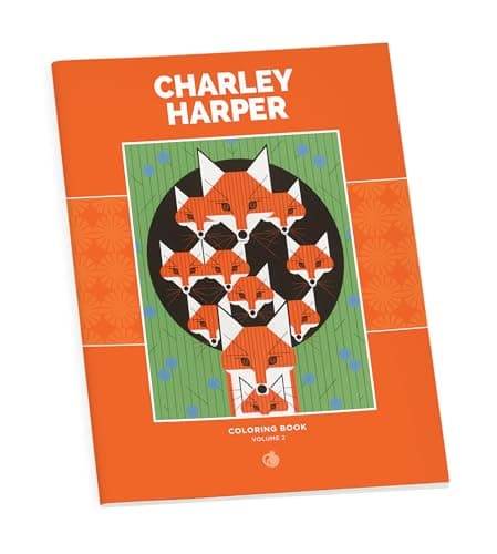 Book cover for Charley Harper Coloring Book, Vol. 2 by Charley Harper