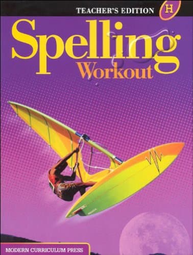 Book cover for SPELLING WORKOUT LEVEL H TEACHERS EDITION by phillip-trocki