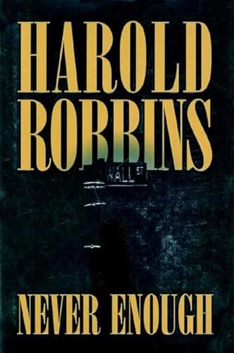 Book cover for Never Enough by Robbins, Harold