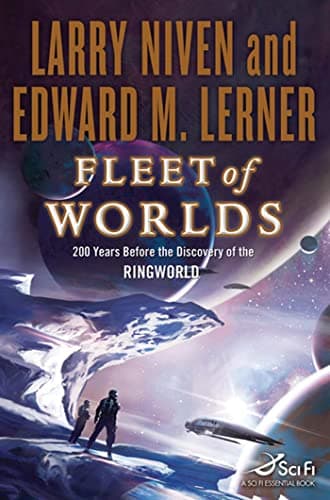 Book cover for Fleet of Worlds: 200 Years Before the Discovery of the Ringworld (Known Space, 2) by Niven, Larry