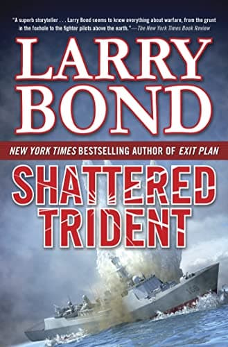 Book cover for Shattered Trident: A Jerry Mitchell Novel by Bond, Larry