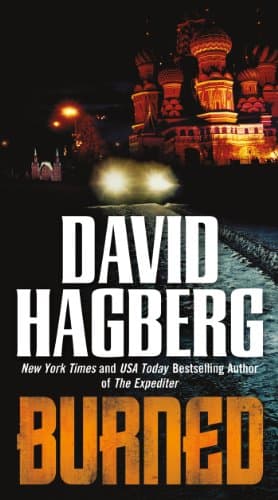 Book cover for Burned by Hagberg, David