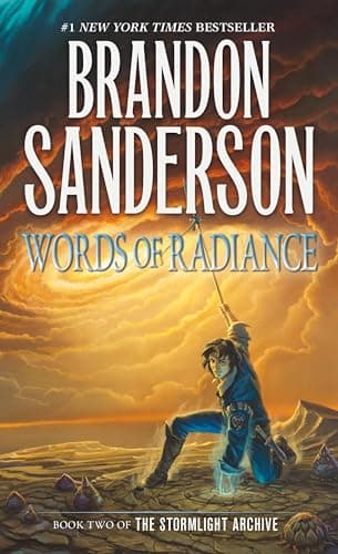 Book cover for Words of Radiance: Book Two of the Stormlight Archive by Sanderson, Brandon