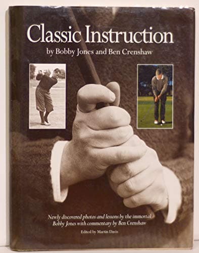Book cover for Classic Golf Instruction by Jones, Bobby