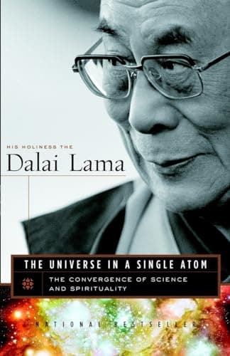 Book cover for The Universe in a Single Atom: The Convergence of Science and Spirituality by Dalai Lama