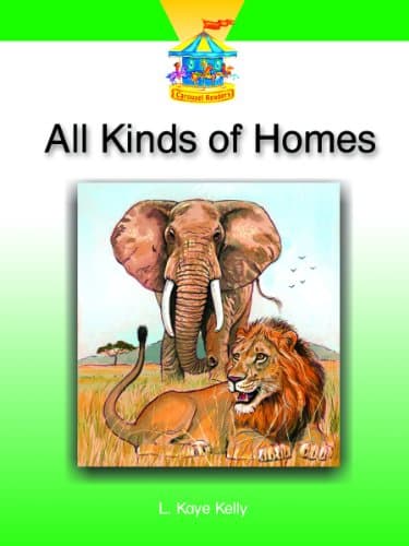 Book cover for ALL KINDS OF HOMES by Dominie Elementary