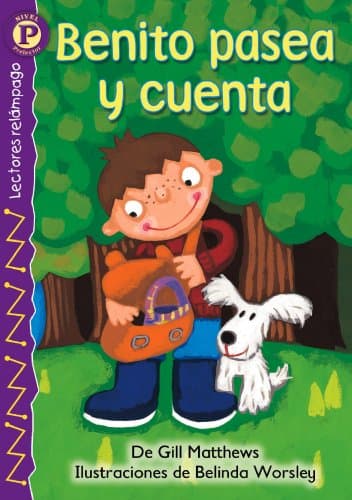 Book cover for Benito pasea y cuenta (Ben's Counting Walk), Level P (Lightning Readers (Spanish)) (Spanish Edition) by MATTHEWS, Gill