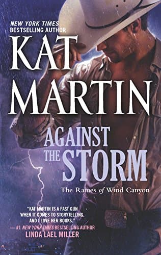 Book cover for Against the Storm (The Raines of Wind Canyon) by Martin, Kat