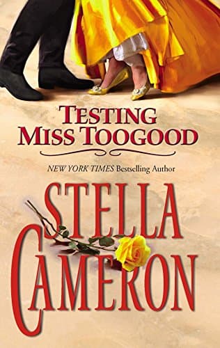 Book cover for Testing Miss Toogood by Cameron, Stella
