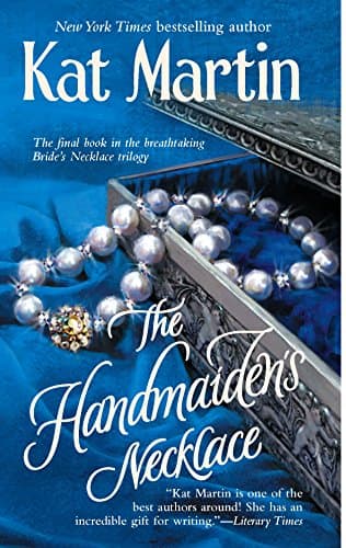 Book cover for The Handmaiden's Necklace by Kat Martin