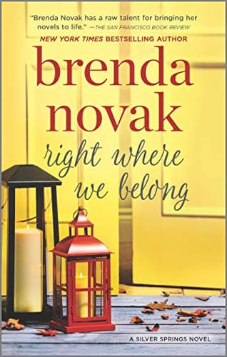 Book cover for Right Where We Belong (Silver Springs, 4) by Novak, Brenda